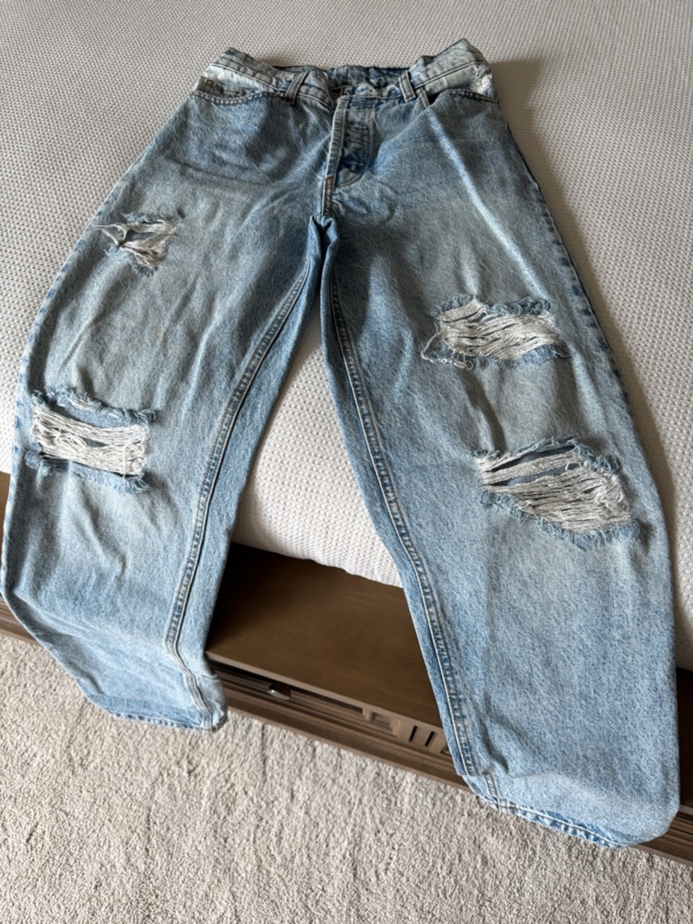 Revice Denim Super 80's  Wash Distressed Jeans Size 29 like new